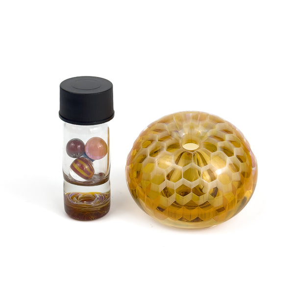 Teurfs • Amber Honeycomb Spinner Cap